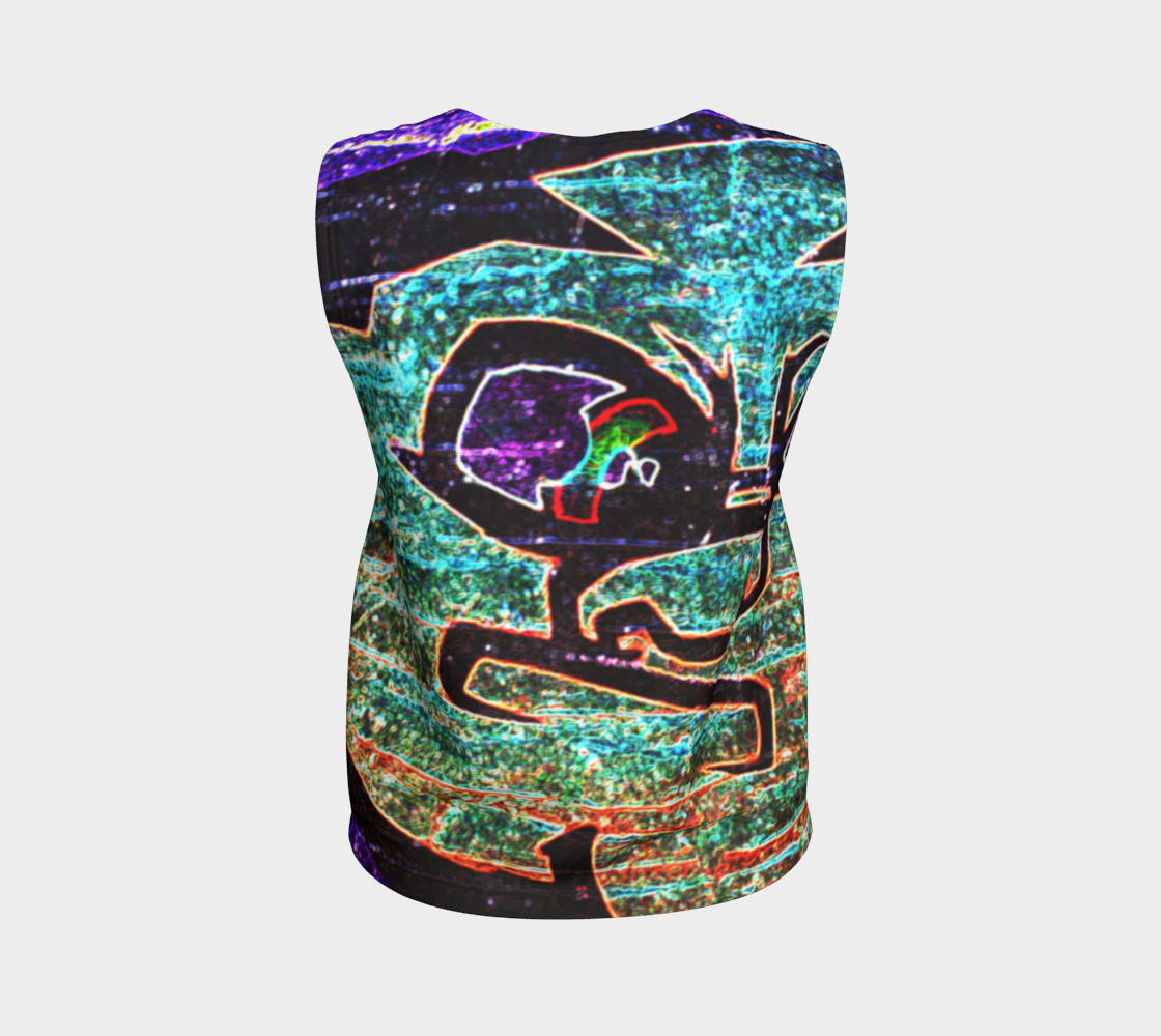 Graffiti 7 Loose Tank Top preview #2
