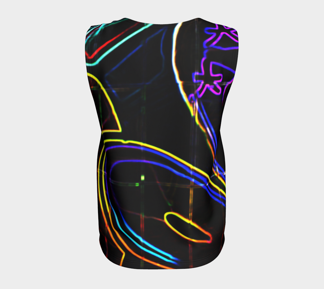 Graffiti 10 Loose Tank Top preview #6