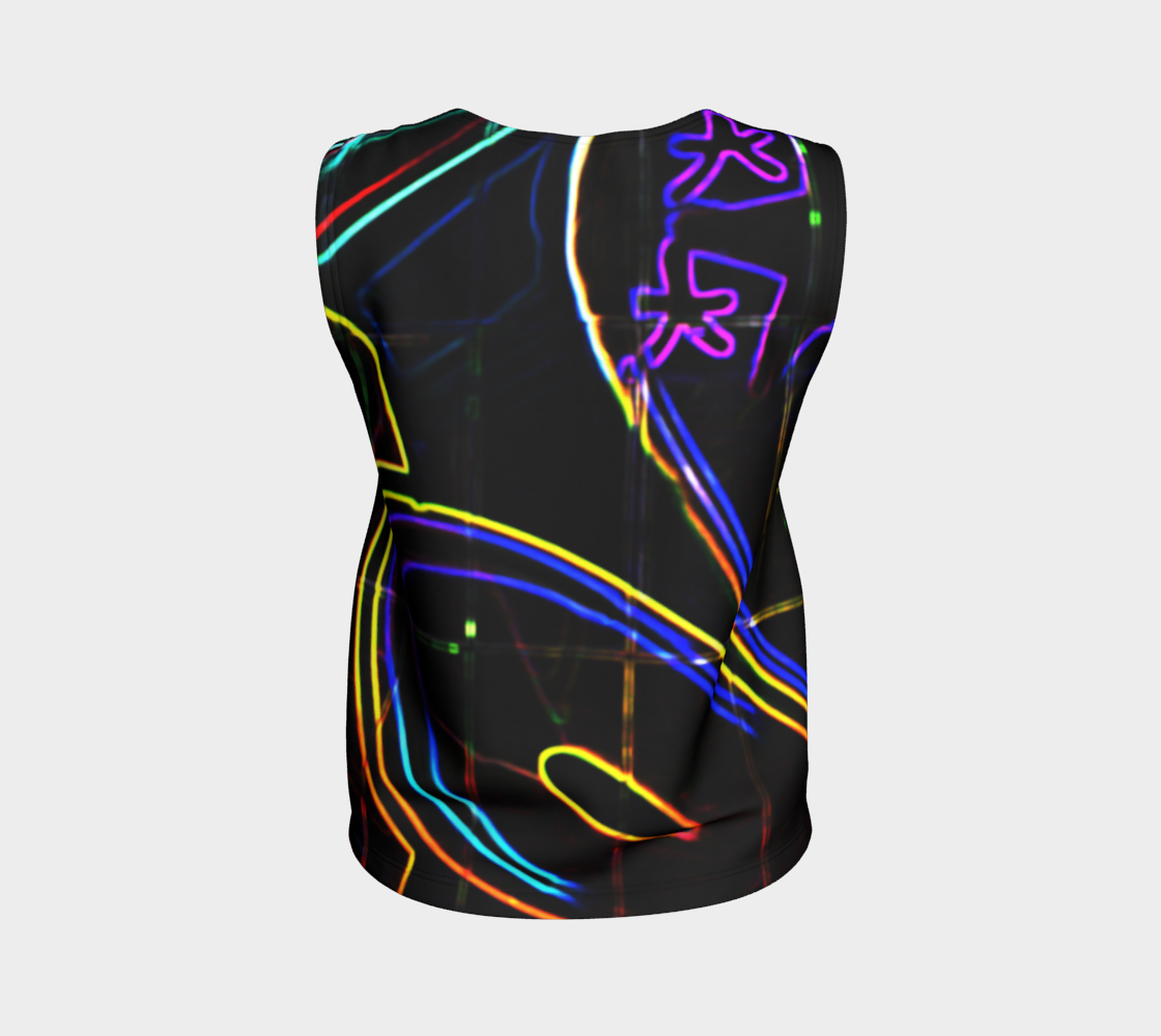 Graffiti 10 Loose Tank Top preview #2