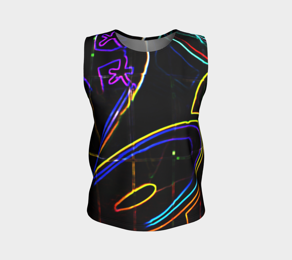 Graffiti 10 Loose Tank Top preview #1
