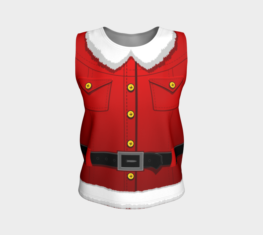 Aperçu de Santa Costume Shirt Festive Christmas Tops
