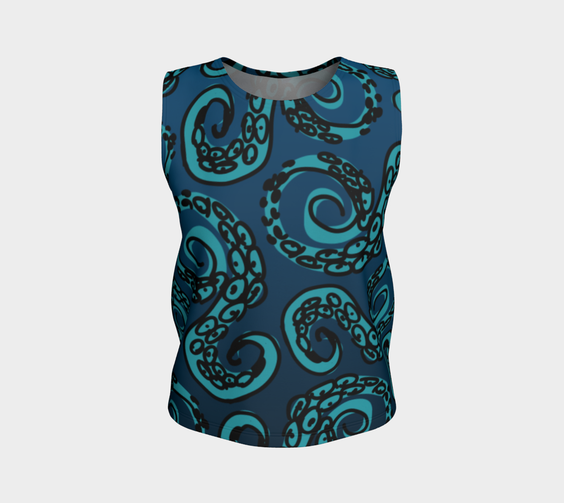 Aperçu de Tentacles from The Deep - Loose Tank Top