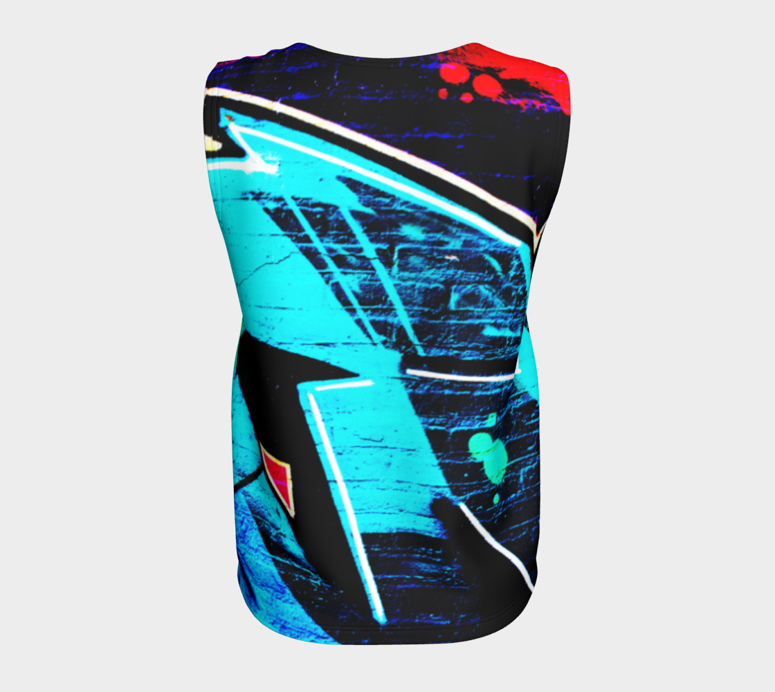 Graffiti 14 Loose Tank Top preview #6