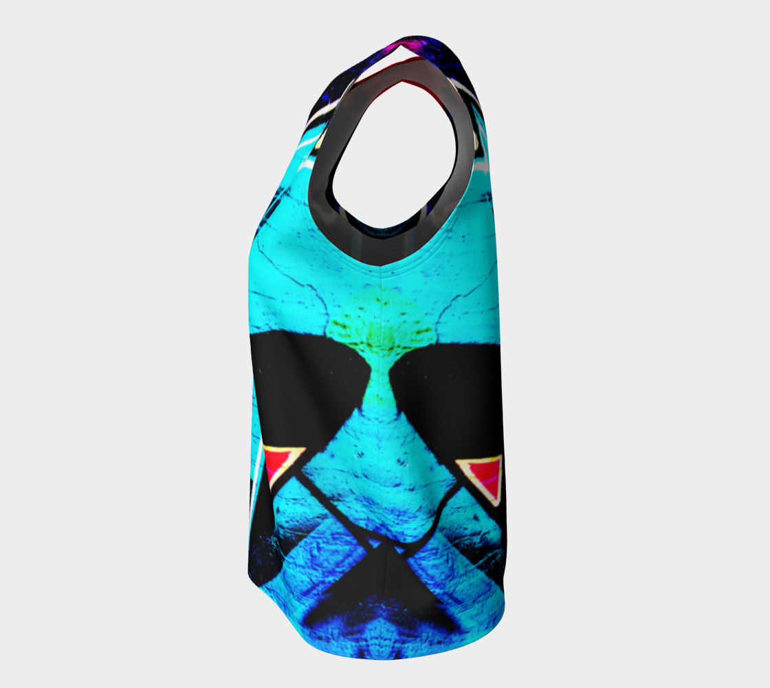 Graffiti 14 Loose Tank Top preview #7