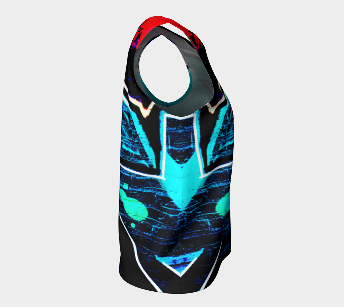 Graffiti 14 Loose Tank Top preview #8