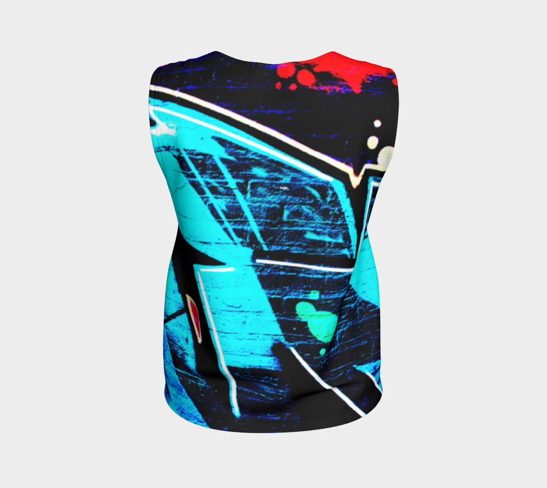 Graffiti 14 Loose Tank Top preview #2