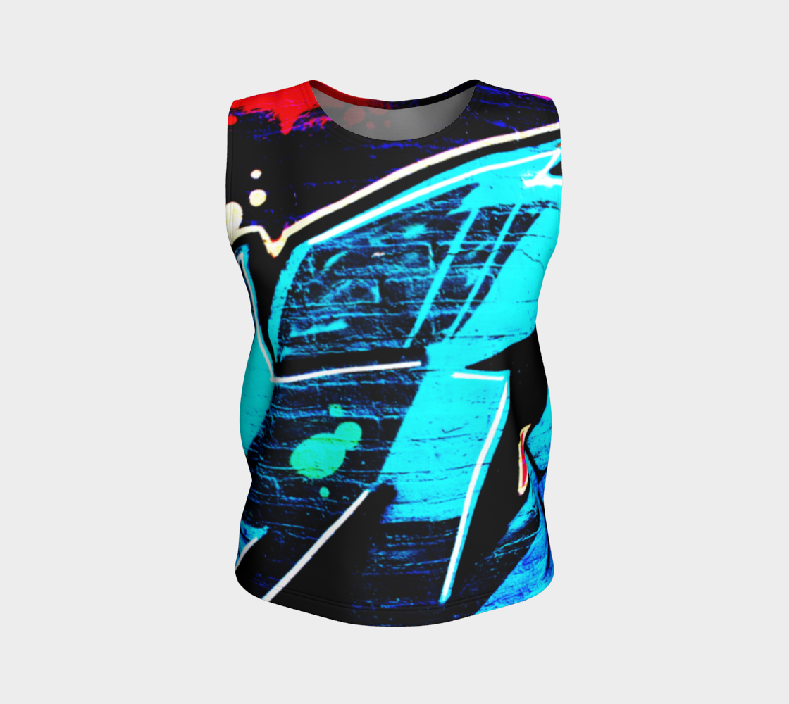 Graffiti 14 Loose Tank Top preview #1