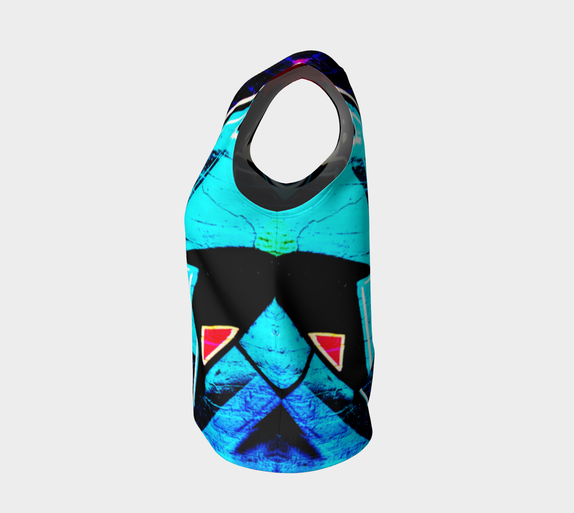 Graffiti 14 Loose Tank Top preview #3