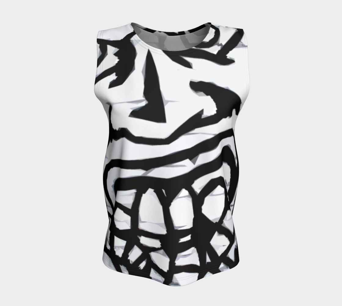 Graffiti 16 Loose Tank Top preview #5
