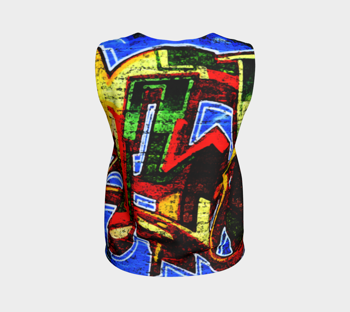 Graffiti 17 Loose Tank Top preview #2