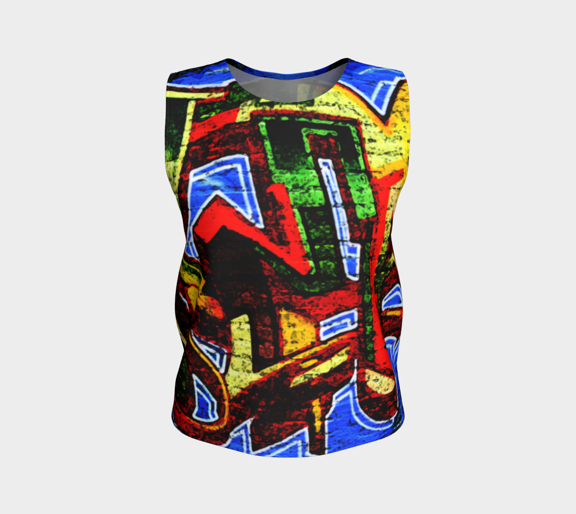 Graffiti 17 Loose Tank Top preview #1