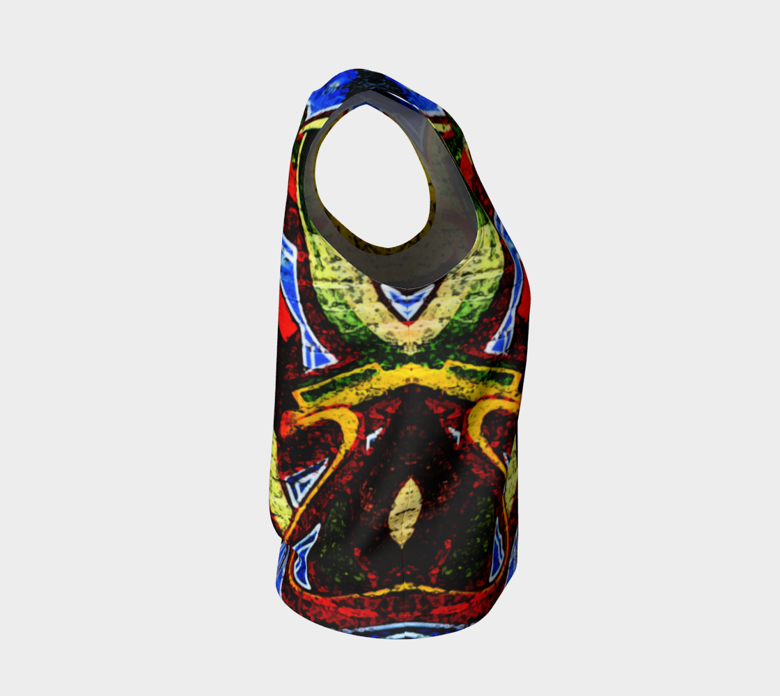 Graffiti 17 Loose Tank Top preview #4