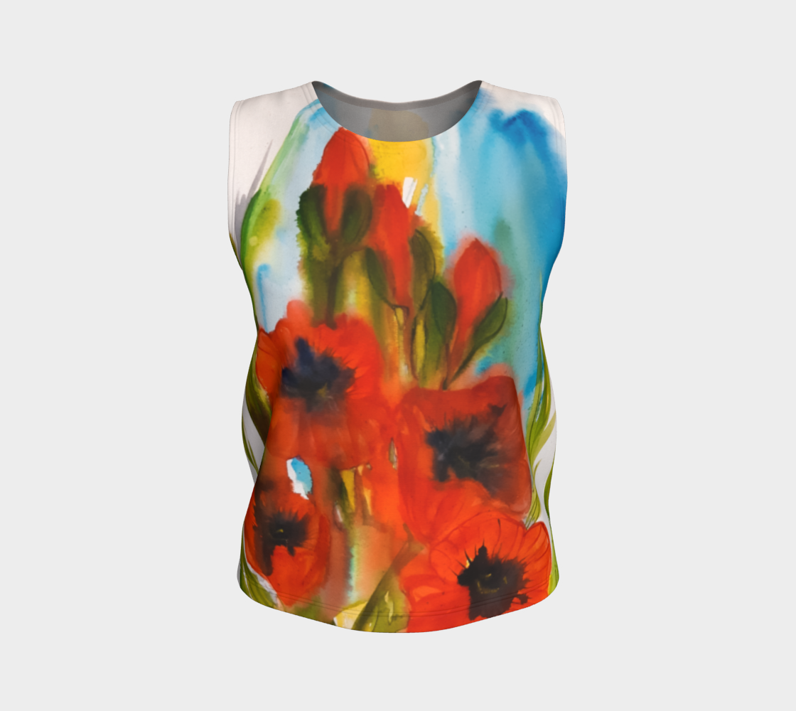 New Poppies Loose Tank Top preview