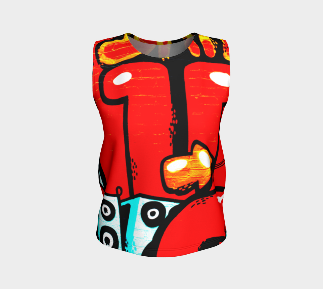 Graffiti 19 Loose Tank Top preview