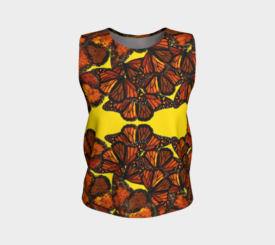 Monarch Flurry Loose Tank Top preview