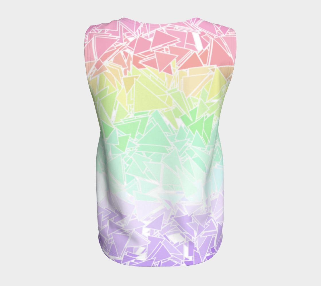 Groovy Boho Triangle Rainbow, 50% of profits donated to the Trevor Project! preview #6