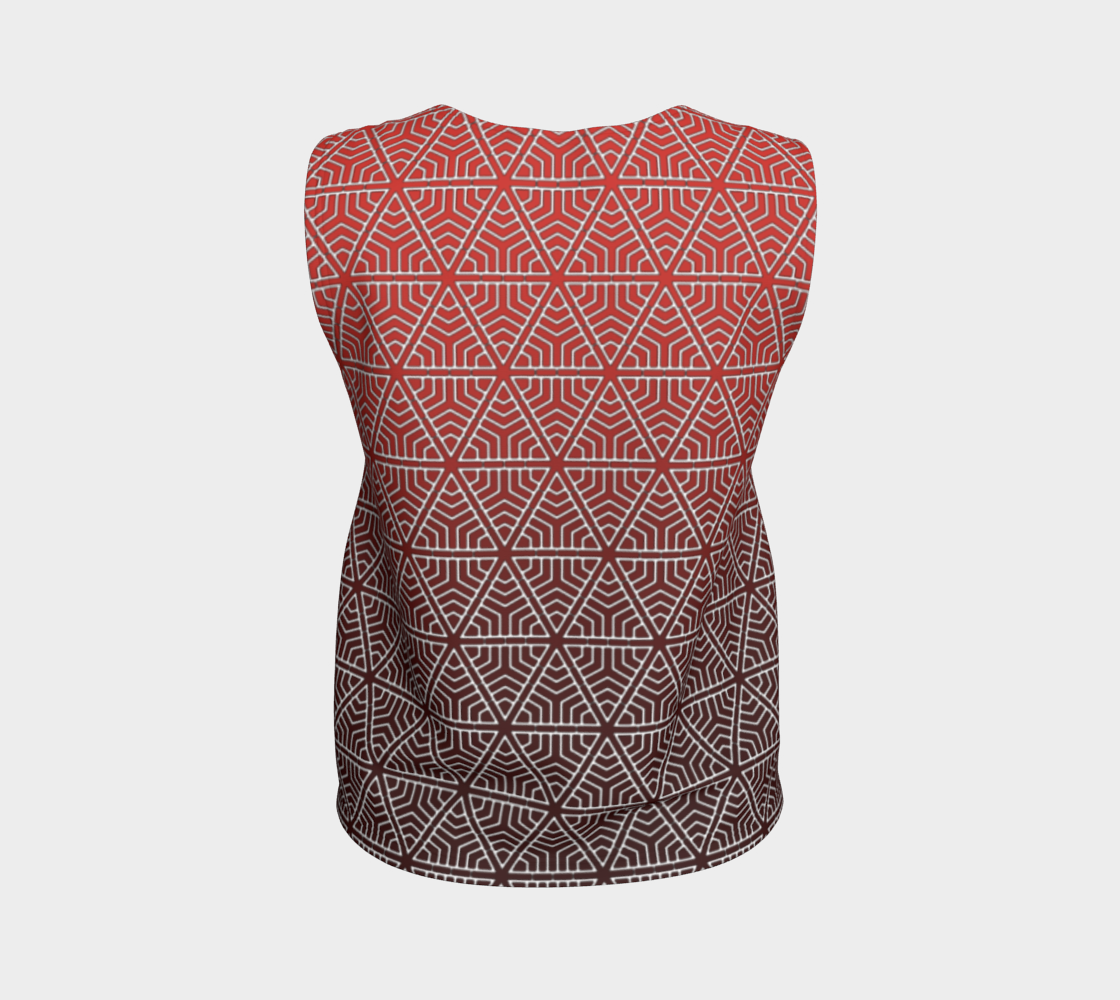 SplitHexagons400 RedAlert LooseTankTop preview #2