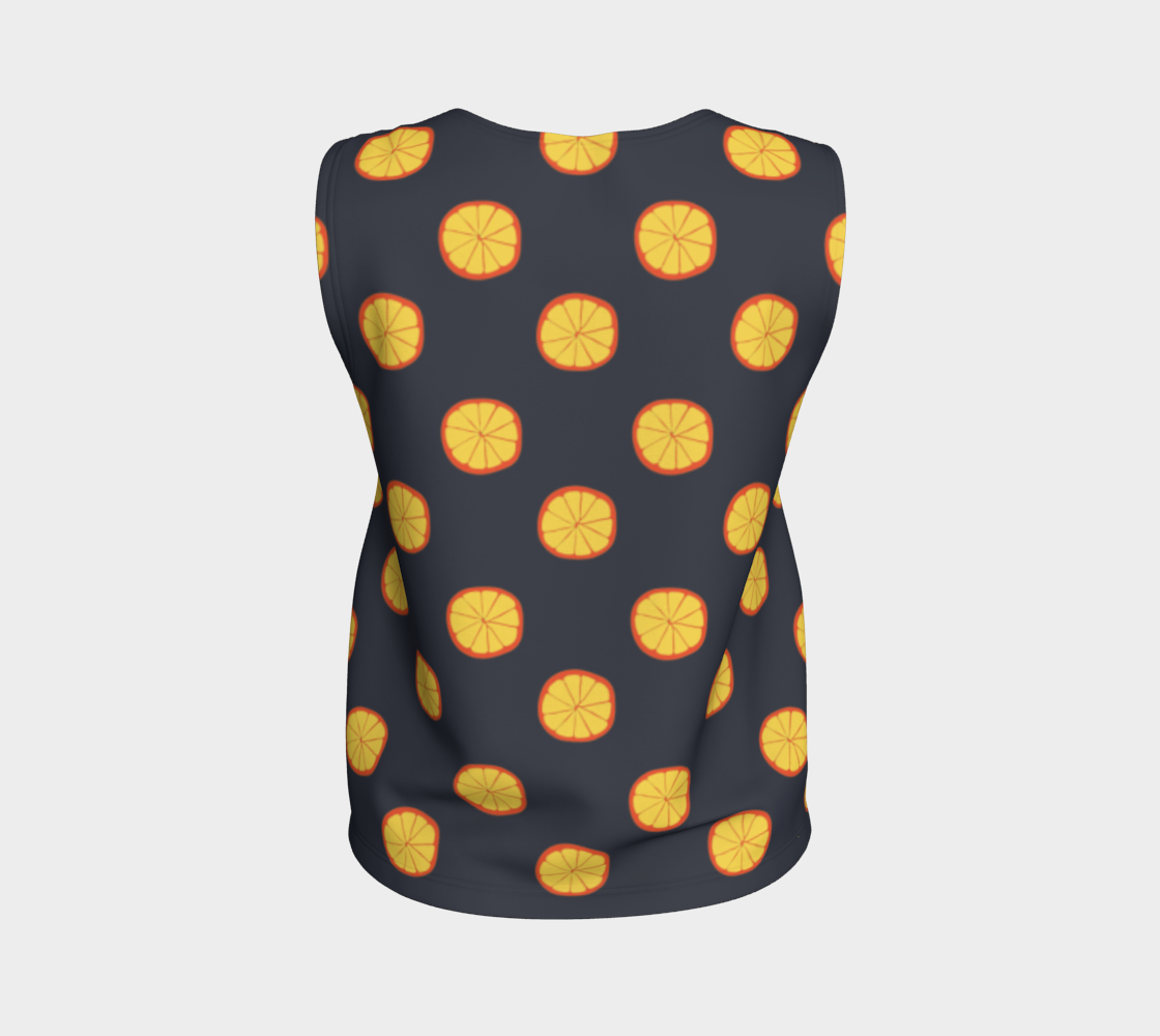 Orange Slices On Black preview #2