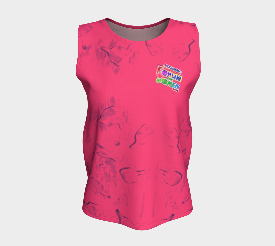 PFFW, Pickleball Rosie, (Loose Tank) rose jewel preview #5