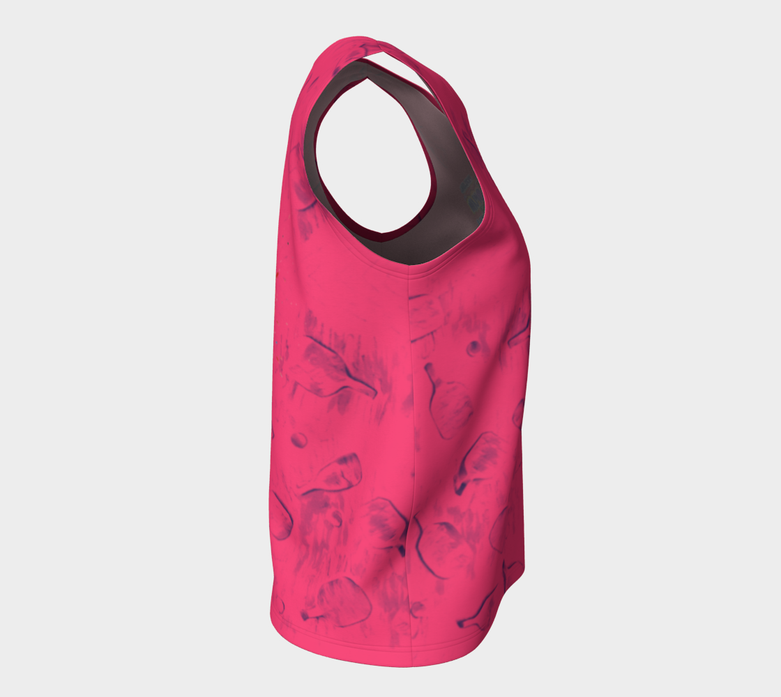 PFFW, Pickleball Rosie, (Loose Tank) rose jewel preview #8