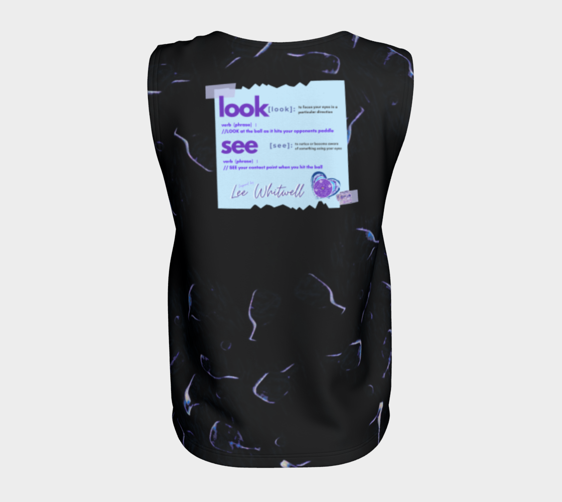 Look See (loose tank), Lee Whitwell inspired, Pickleball Mantrawear preview #6