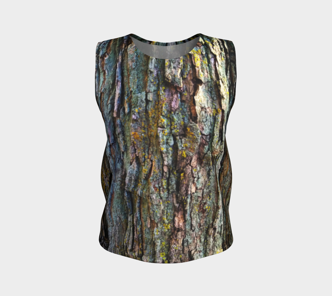 Tree Bark Loose Tank Top - long option available preview