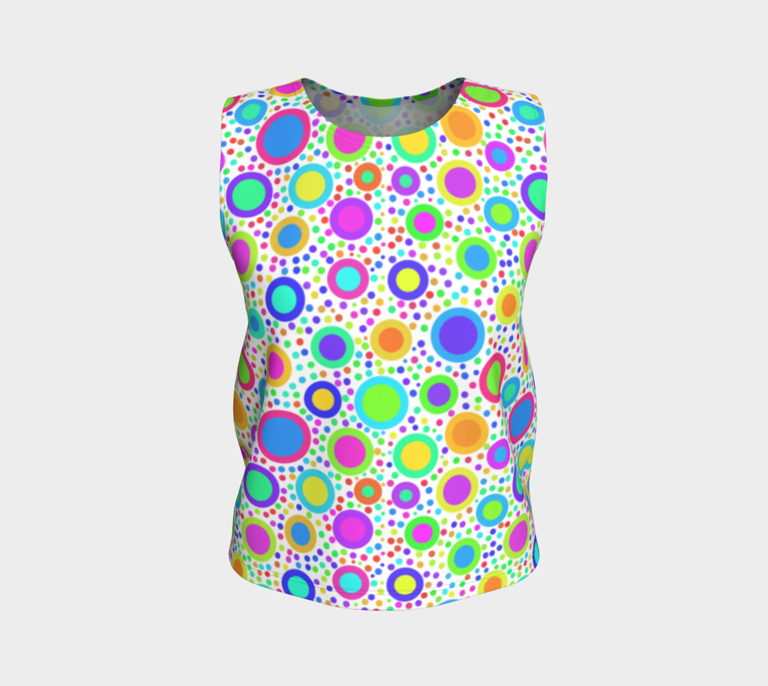 Crazy Dots Loose Tank preview