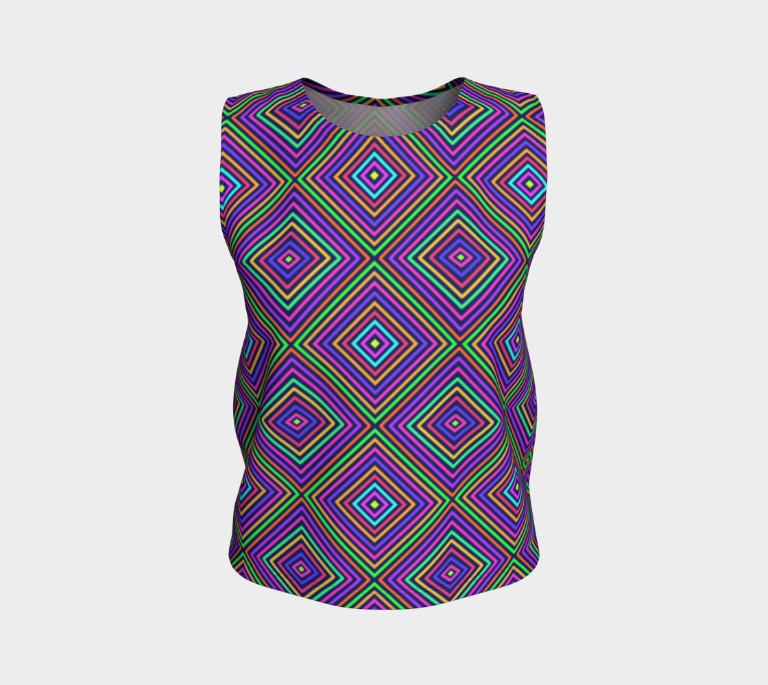 Madison Loose Tank 3D preview
