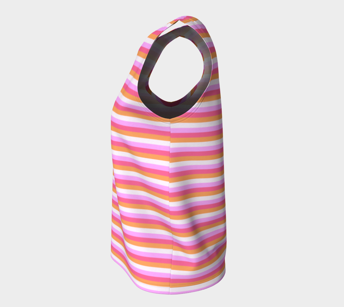 Berry Spritzer Loose Tank preview #7