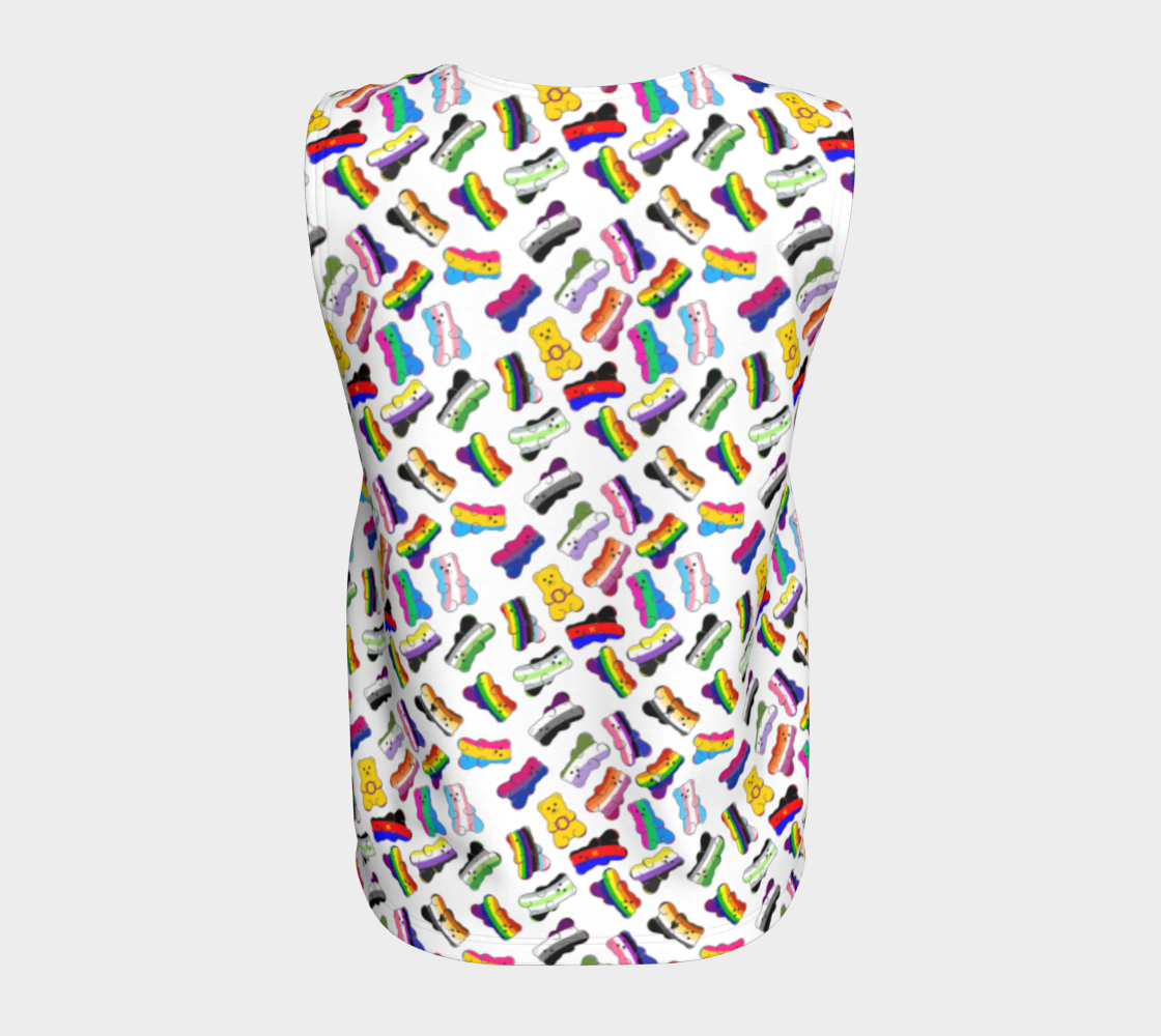 Gay Gummy Loose Tank Top preview #6