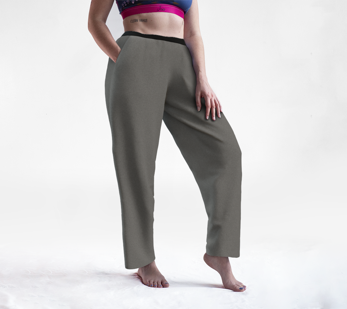Heather Grey Lounge Pants preview #1