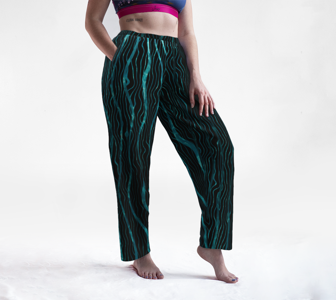 Aperçu de Wavy Aqua Lines