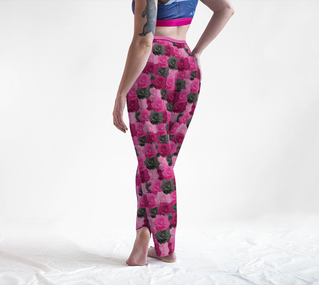 Aperçu de Pink Roses Lounge Pants #2