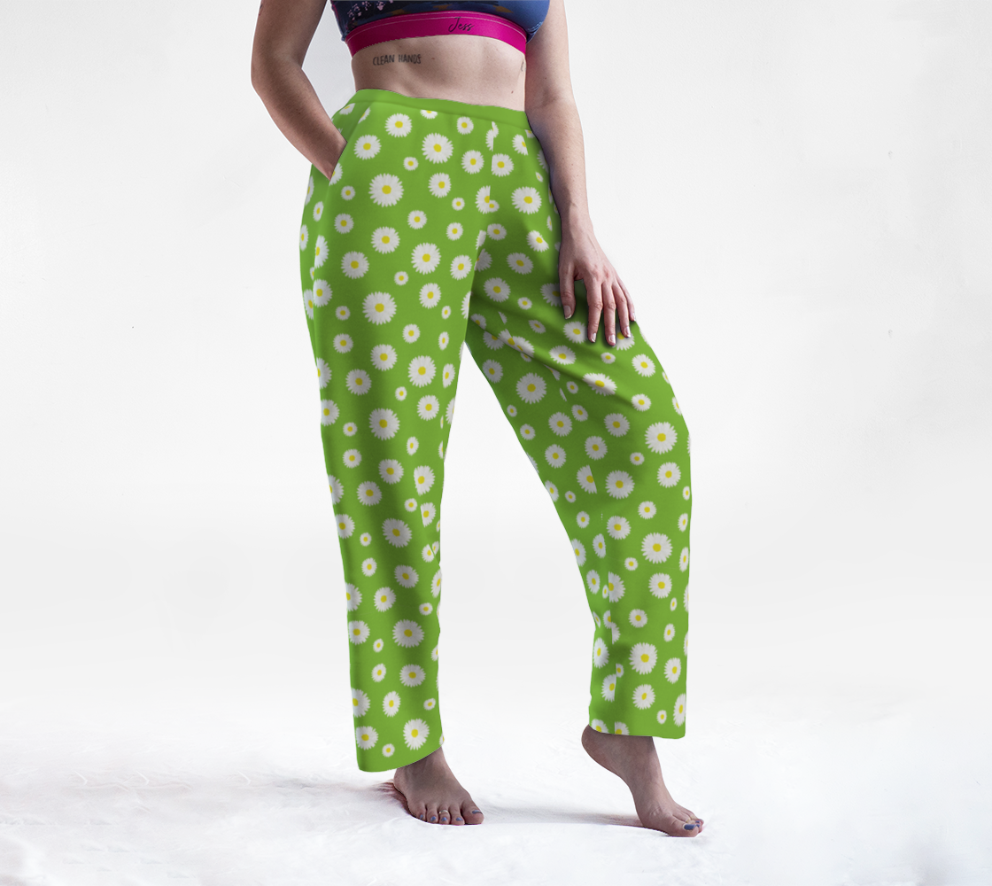 Daisy, Daisy Lounge Pants - Green preview