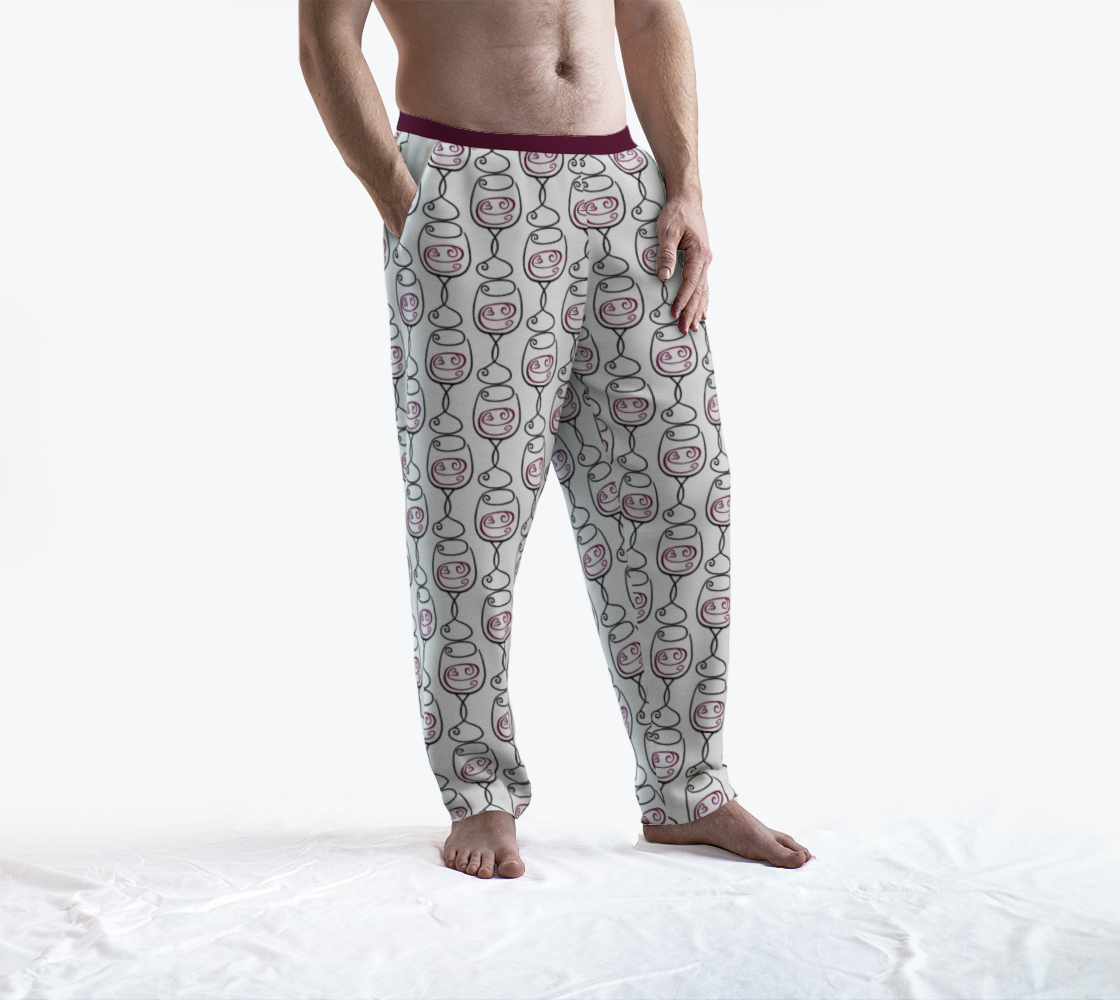Wine is Always a Good Idea Lounge Pants preview #3