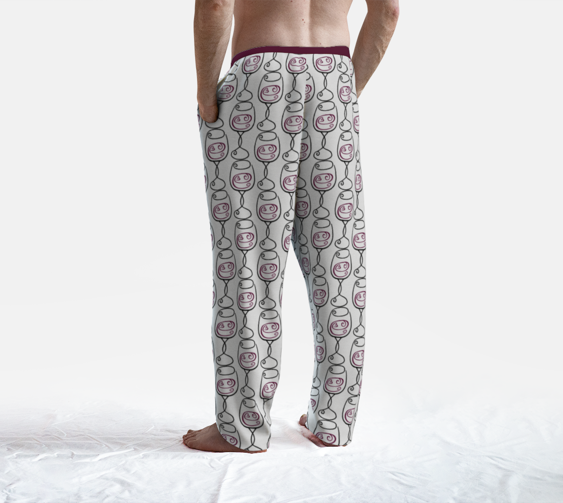 Aperçu de Wine is Always a Good Idea Lounge Pants #4