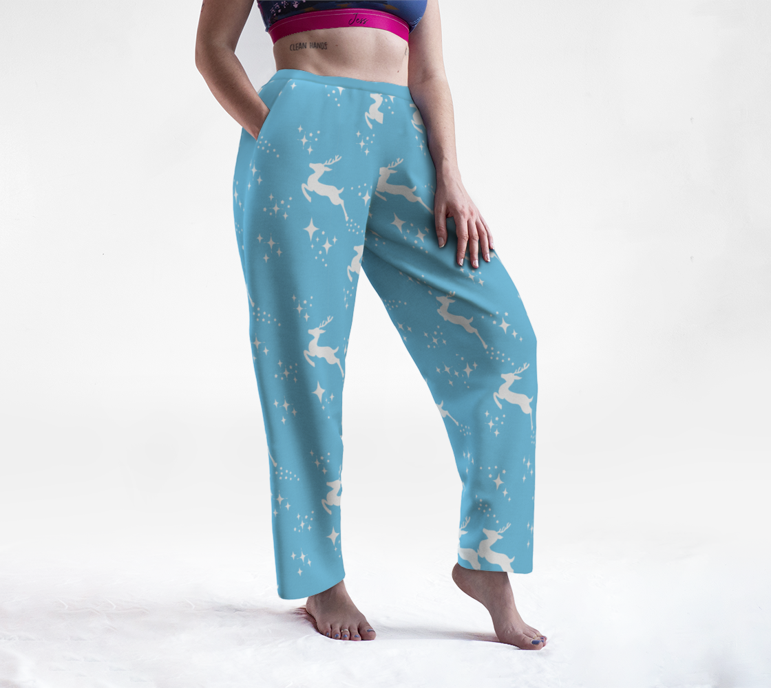 Aperçu de Let It Snow, Deer Lounge Pants