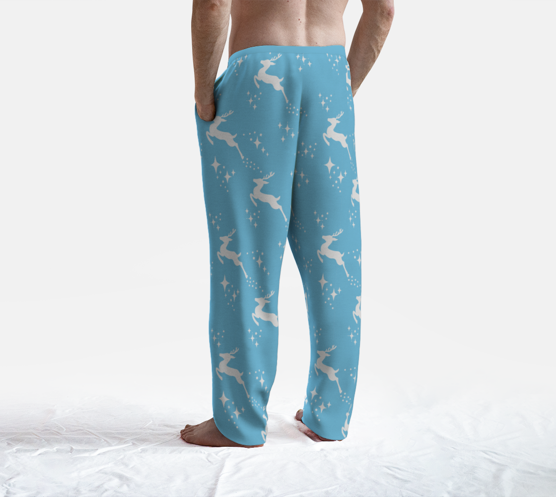 Aperçu de Let It Snow, Deer Lounge Pants #4