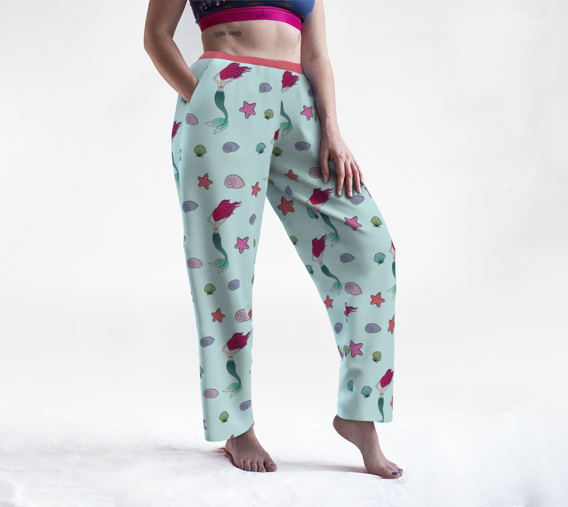 Under the Sea Lounge Pants 3D preview
