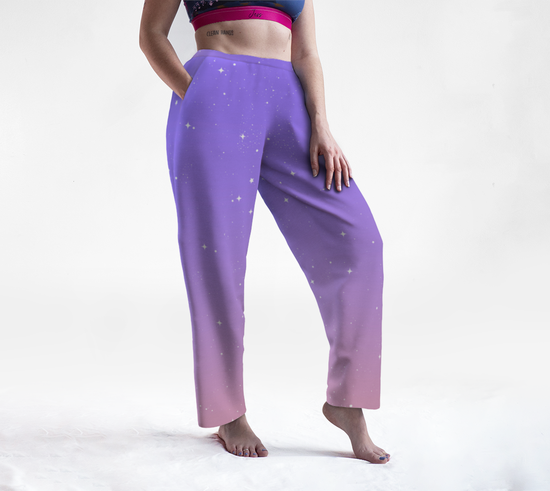 Keep On Shining - Lavender Sunrise Lounge Pants preview