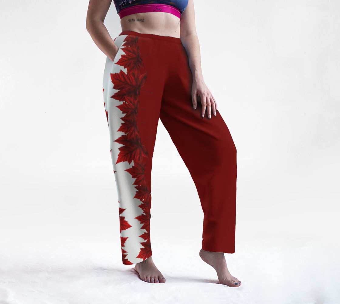 Canada Maple Leaf Lounge Pants preview