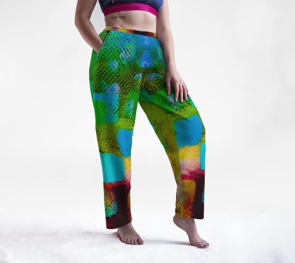 Happy Abstract Lounge Pants preview