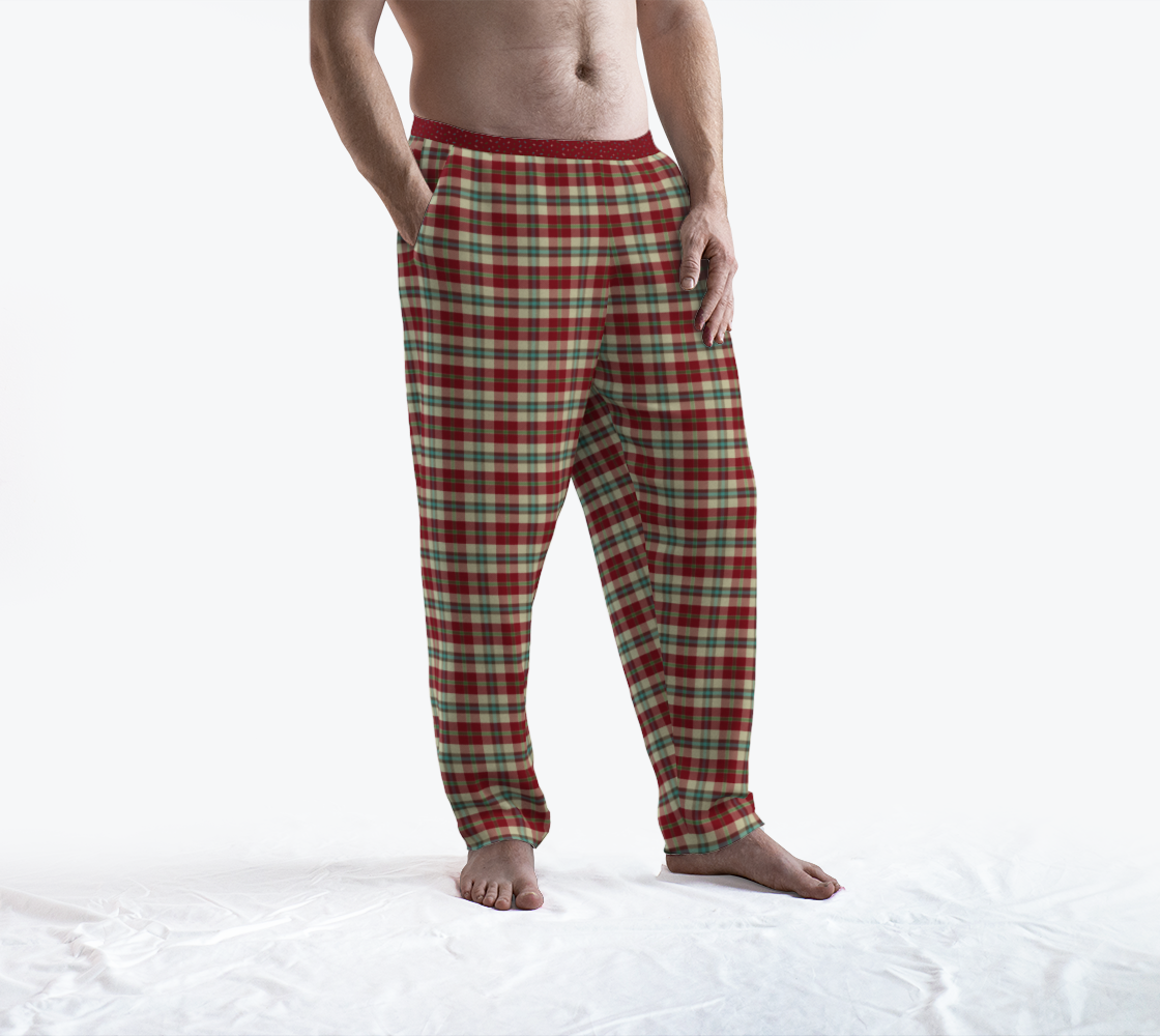 Christmas Tartan Lounge Pants preview #3