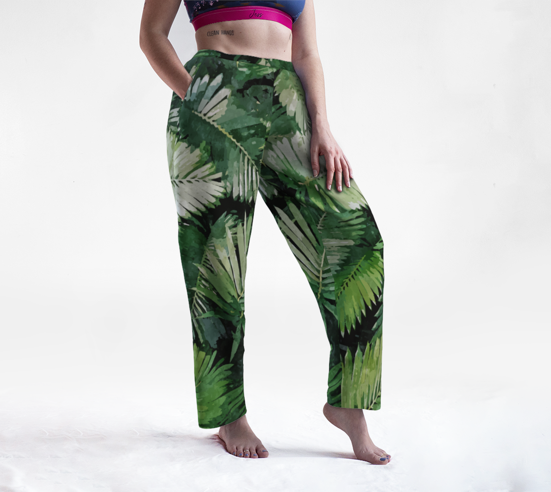 Life is better with palm trees Lounge Pants preview