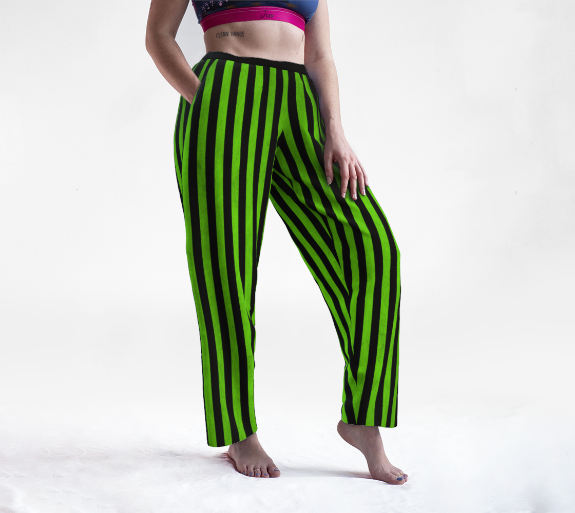 Stripes Collection: Lime Lounge Pants preview