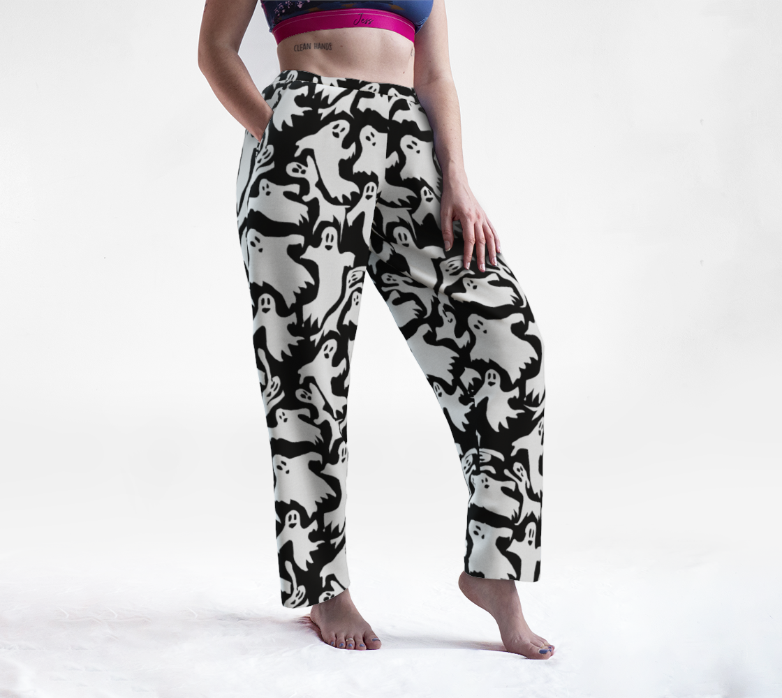 Ghost Pattern Lounge Pants preview