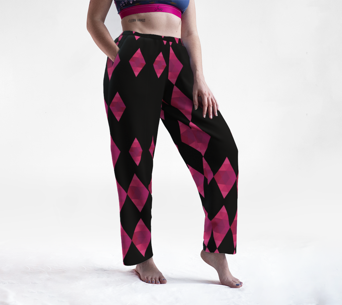 Classic Pink Diamond Lounge Pants preview