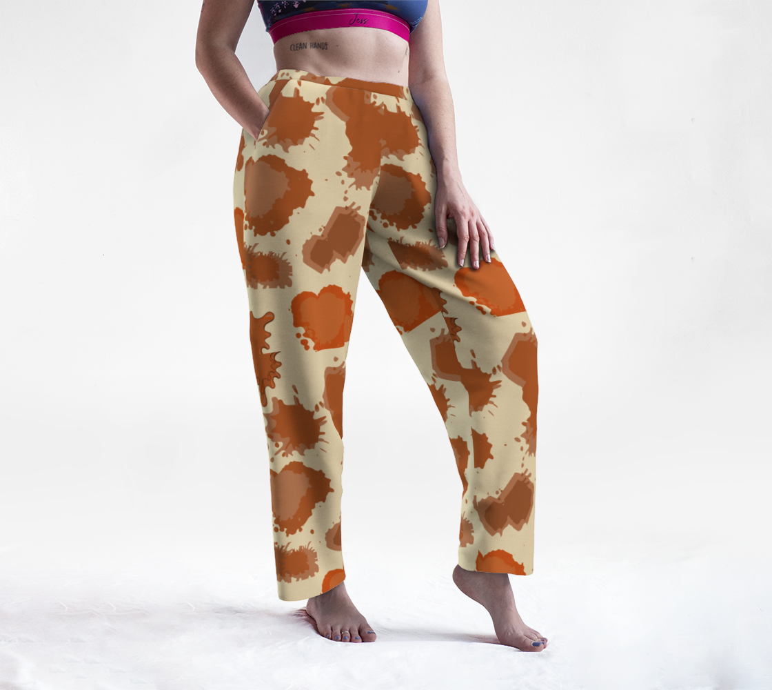 Modern Cow Cream Lounge Pants preview