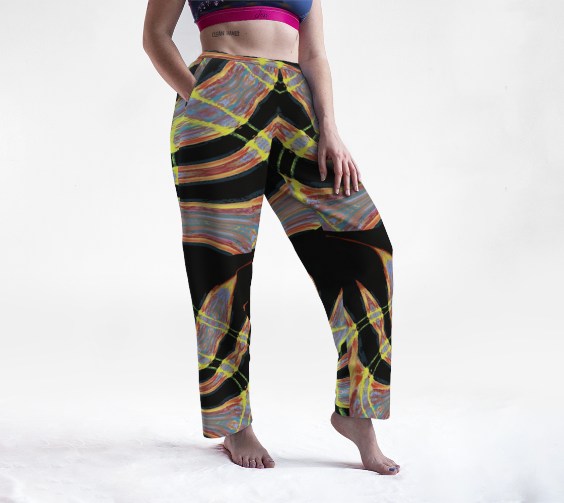 Martian-Pressionist 2nd Colony Lounge Pants 3D preview