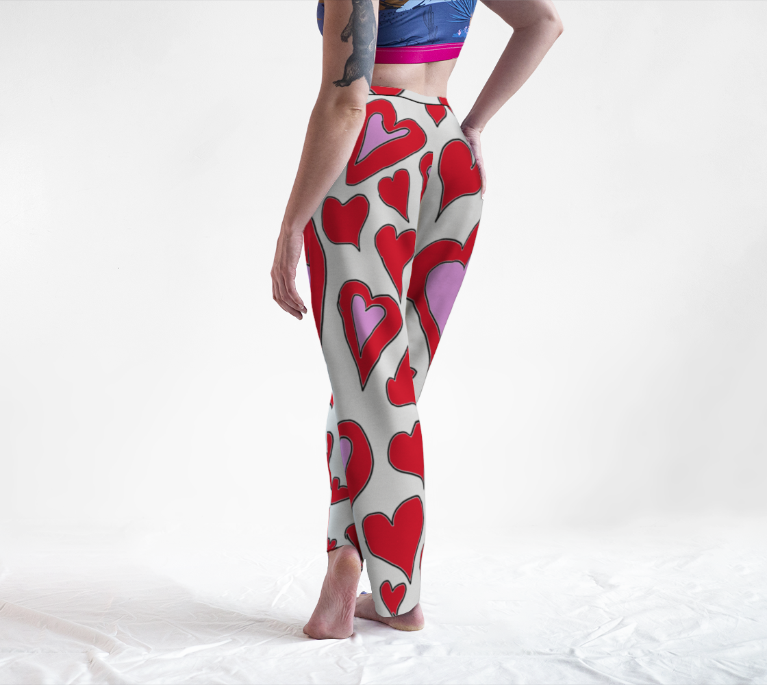Hearts Drawing Lounge Pants preview #2
